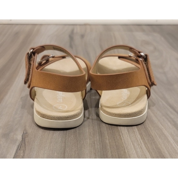 Cat & Jack Brown Sandals size 7 - Picture 6 of 9